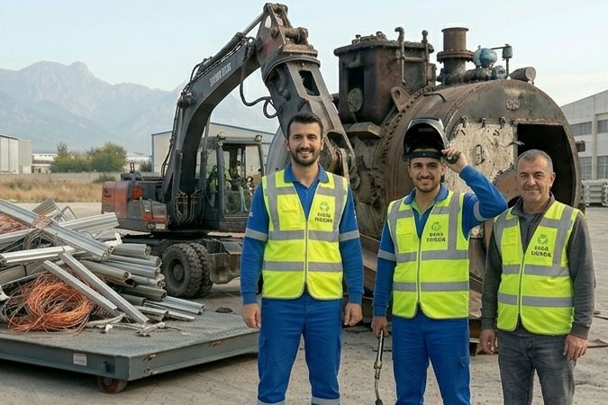 Antalya hurdacı hizmetlerinde güvenin adresi Emir Hurda! Bakır, demir, alüminyum hurdalarınızı yerinde, güncel değerinde ve nakit ödeme ile alıyoruz. 7/24 hizmet için tıklayın.